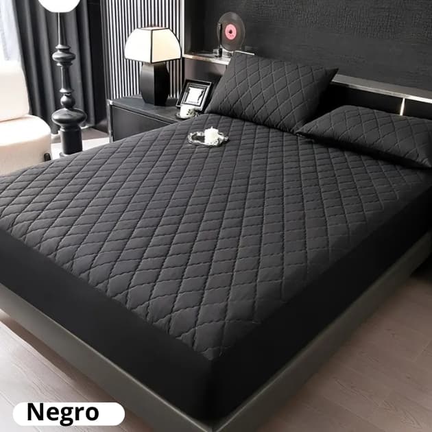 Protector de colchón Antifluido Premium + Fundas de Almohada GRATIS 🎁