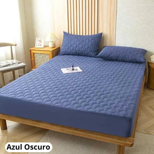 Protector de colchón Antifluido Premium + Fundas de Almohada GRATIS 🎁