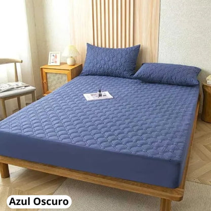 Protector de colchón Antifluido Premium + Fundas de Almohada GRATIS 🎁
