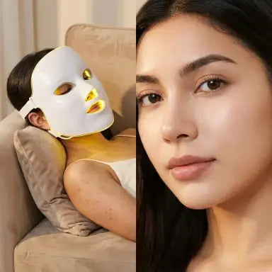 LumiSkin 7X™ Máscara LED Facial | Rejuvenece y mejora la piel desde casa