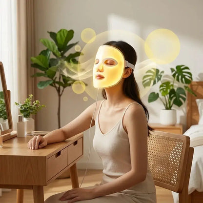 LumiSkin 7X™ Máscara LED Facial | Rejuvenece y mejora la piel desde casa